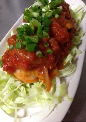 激ウマ鳥肉のトマトソース煮！！-レシピのメイン写真