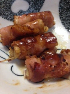 お弁当に!えのきベーコンバター醤油味-レシピのメイン写真