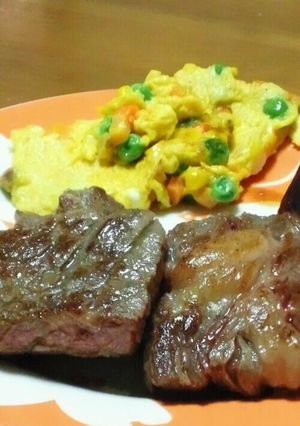 カラフルマヨオムレツ☆朝食☆弁当☆丼にも-レシピのメイン写真