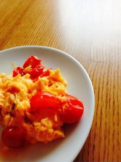 卵とトマトのチーズ炒め-レシピのメイン写真