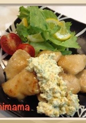 簡単♪胸肉やわらか☆ 揚げないチキン南蛮-レシピのメイン写真