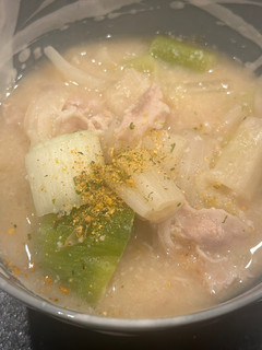 旨し!ネギたっぷり豚肉の粕汁!-レシピのメイン写真