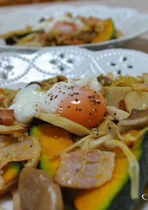 かぼちゃときのこのソテー-レシピのメイン写真