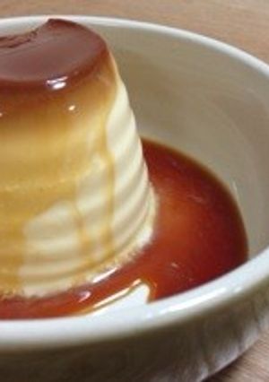 レンジでプリン♡ くまぴーきちver.-レシピのメイン写真
