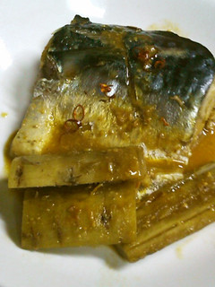 鯖と叩きごぼうの味噌煮-レシピのメイン写真