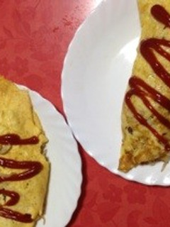 もやしのオムレツ-レシピのメイン写真
