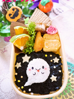 ハロウィンのオバケチャン-レシピのメイン写真