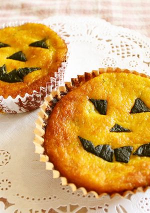 ハロウィン❤かぼちゃのケーキ-レシピのメイン写真