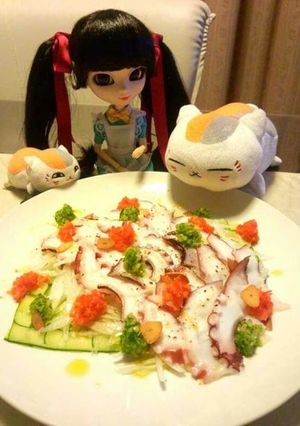 おもてなし！彩＊タコのカルパッチョ-レシピのメイン写真