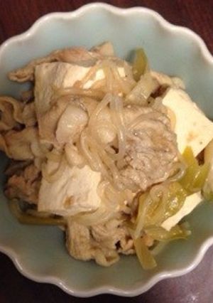 ✾お味噌で豚肉の肉豆腐✾-レシピのメイン写真
