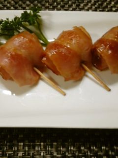 簡単おつまみ! ちくわのベーコン巻き-レシピのメイン写真