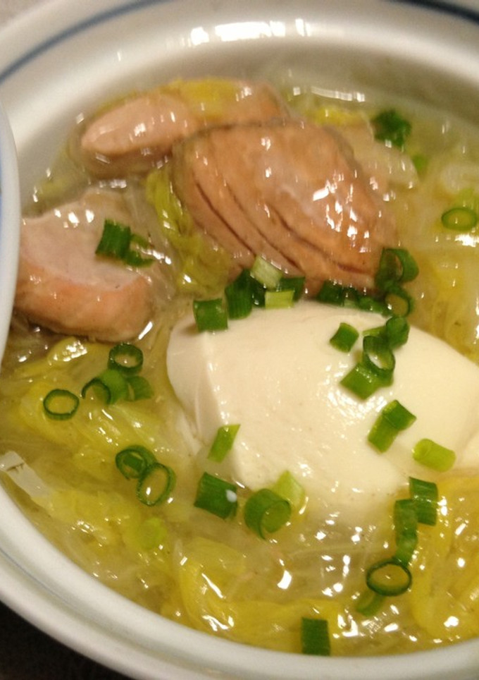 簡単♪ 秋鮭と白菜のとろ〜りあんかけ豆腐-レシピのメイン写真
