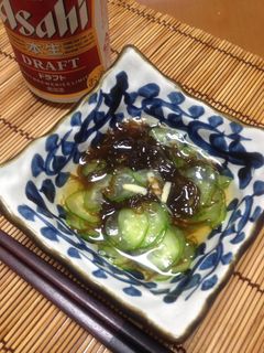 もずくで♬胡瓜の酢の物-レシピのメイン写真