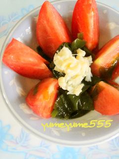 ホタテフレーク✿ワカメサラダ-レシピのメイン写真