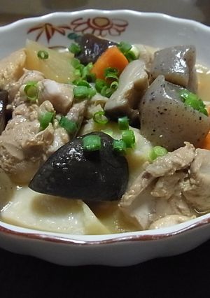 ☆　鶏肉と根菜のみそ煮込み　☆-レシピのメイン写真
