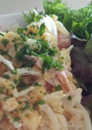 旨味たっぷり!さつまいもサラダ-レシピのメイン写真