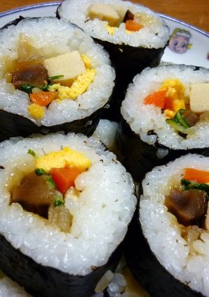 定番～田舎の巻き寿司（節分に恵方巻き）-レシピのメイン写真
