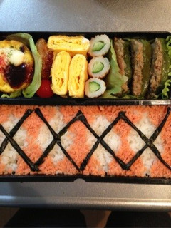 弁当を簡単にかわいく♡アーガイル-レシピのメイン写真