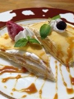 超簡単^ ^ミルクレープ♪( ´θ`)ノ-レシピのメイン写真
