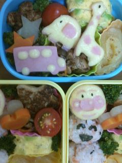 お弁当おかずに♪可愛いハムとチーズの飾り-レシピのメイン写真