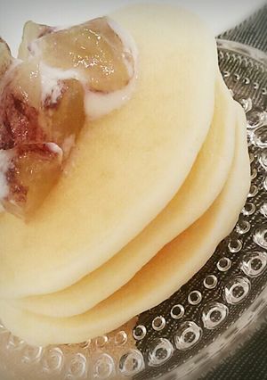 幼児食♪米粉で簡単パンケーキ-レシピのメイン写真