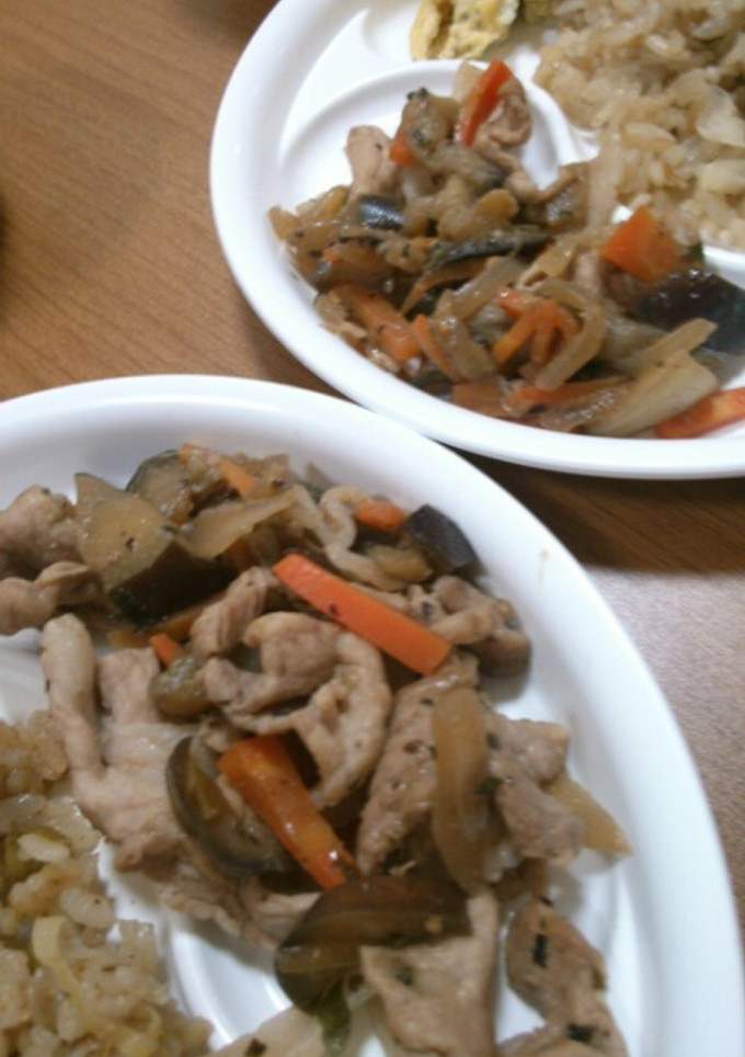 茄子と豚肉のさっぱり炒め-レシピのメイン写真