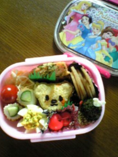 食の細い子にも*くまちゃん弁当-レシピのメイン写真