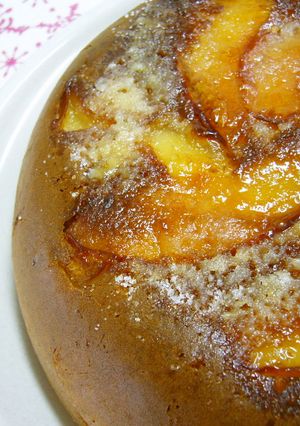HM炊飯器で簡単!りんごケーキブリュレ*-レシピのメイン写真