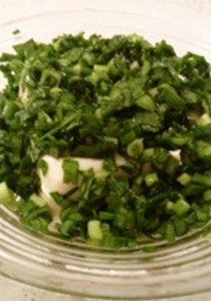韮どっさり豆腐!!-レシピのメイン写真