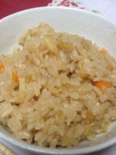 ホクホク生姜炊き込み御飯-レシピのメイン写真