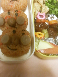 アンパンマンおにぎり弁当-レシピのメイン写真