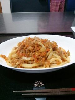 野菜たっぷりピリ辛焼きうどん-レシピのメイン写真