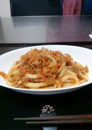 野菜たっぷりピリ辛焼きうどん-レシピのメイン写真