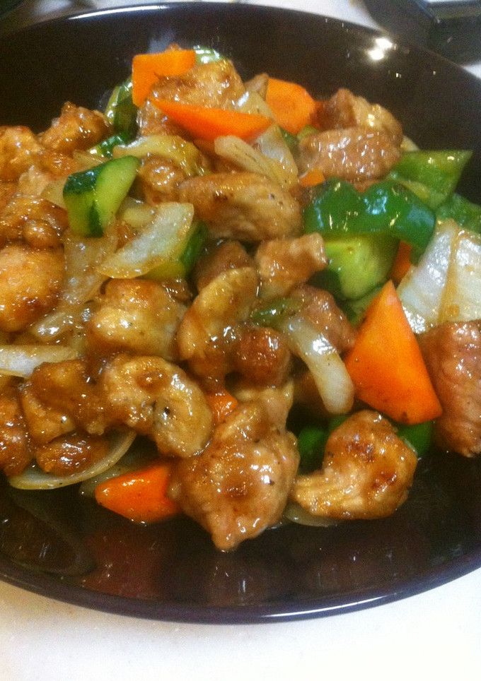 カレー用豚肉又は豚塊肉で中華炒め-レシピのメイン写真
