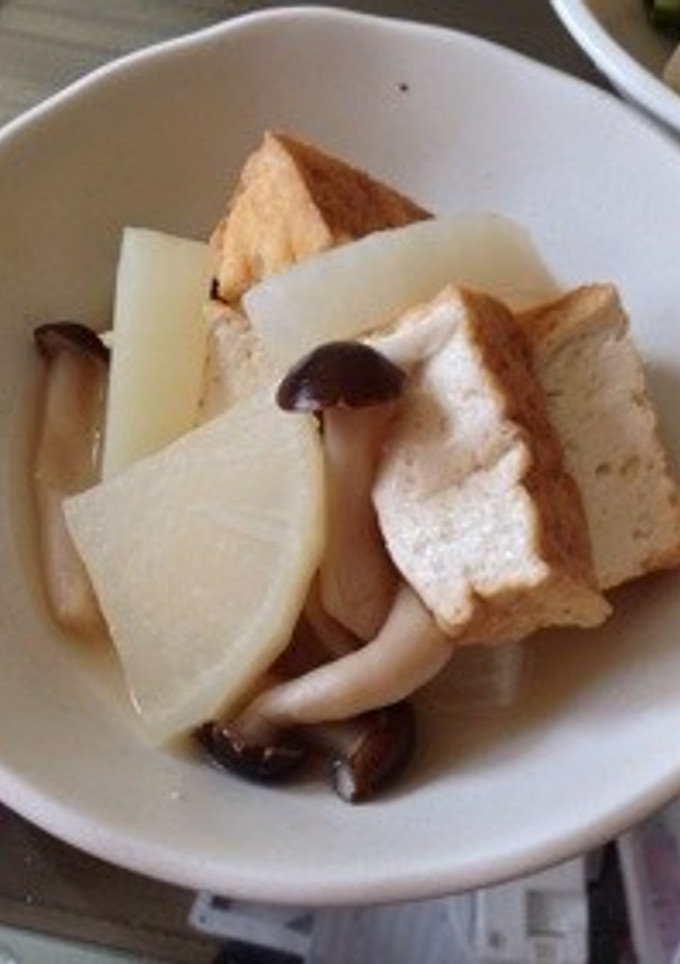 厚揚げと大根の煮もの-レシピのメイン写真