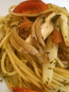 ★ホワイトアスパラとキノコのパスタ★-レシピのメイン写真