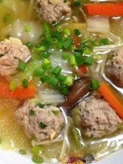 白菜と肉団子のしょうがスープ-レシピのメイン写真