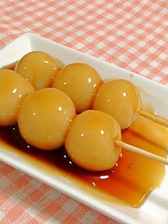 もっちり♡みたらし団子-レシピのメイン写真