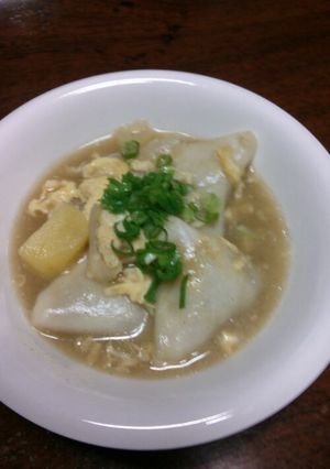 市販の鍋スープで水餃子スープ-レシピのメイン写真