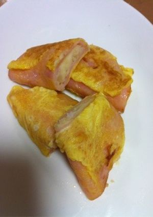 ポテトサラダの次の日♪ピカタ☆-レシピのメイン写真