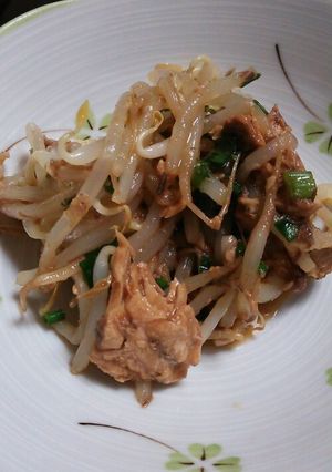 もやしとサバ缶-レシピのメイン写真
