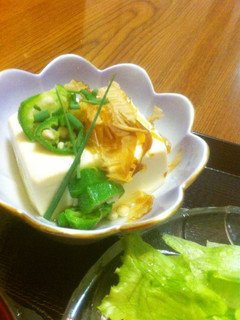 オクラのせ冷奴-レシピのメイン写真