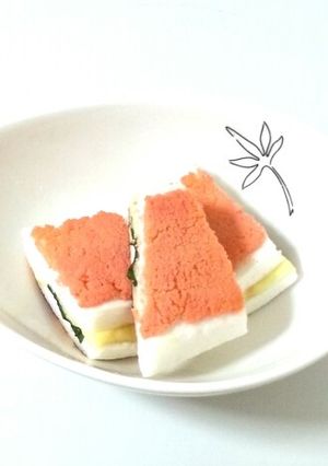 明太子とはんぺんの簡単おつまみ-レシピのメイン写真