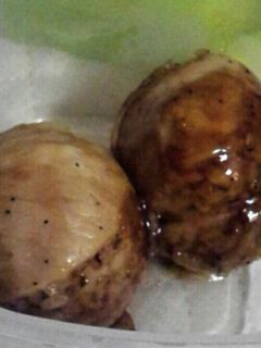 梅肉たっぷりスタミナ肉巻きおにぎり-レシピのメイン写真