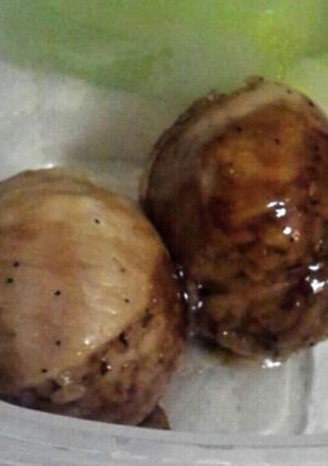 梅肉たっぷりスタミナ肉巻きおにぎり-レシピのメイン写真