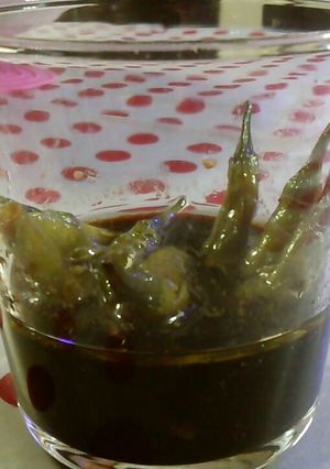 炒め青唐辛子の醤油漬け♥-レシピのメイン写真