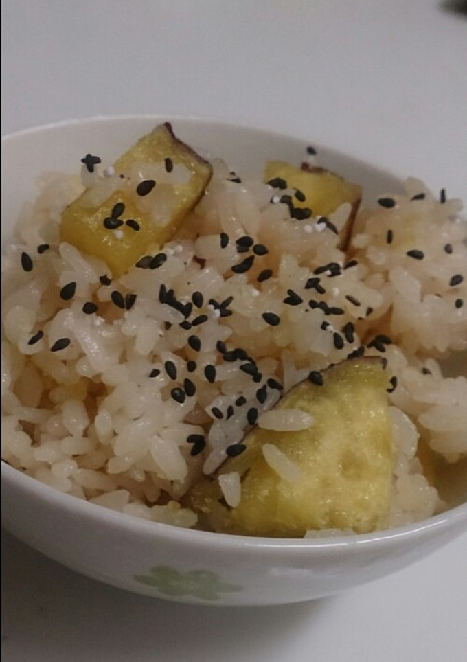 簡単！秋のさつまいもご飯！-レシピのメイン写真
