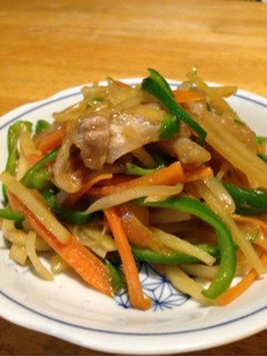 じゃが芋だけど青椒肉絲-レシピのメイン写真