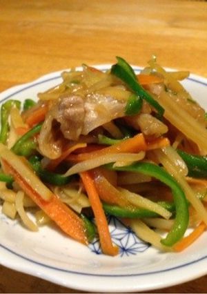 じゃが芋だけど青椒肉絲-レシピのメイン写真