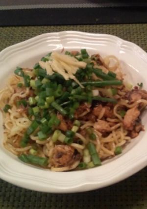 ケンミンショーの鯖味噌麺風-レシピのメイン写真